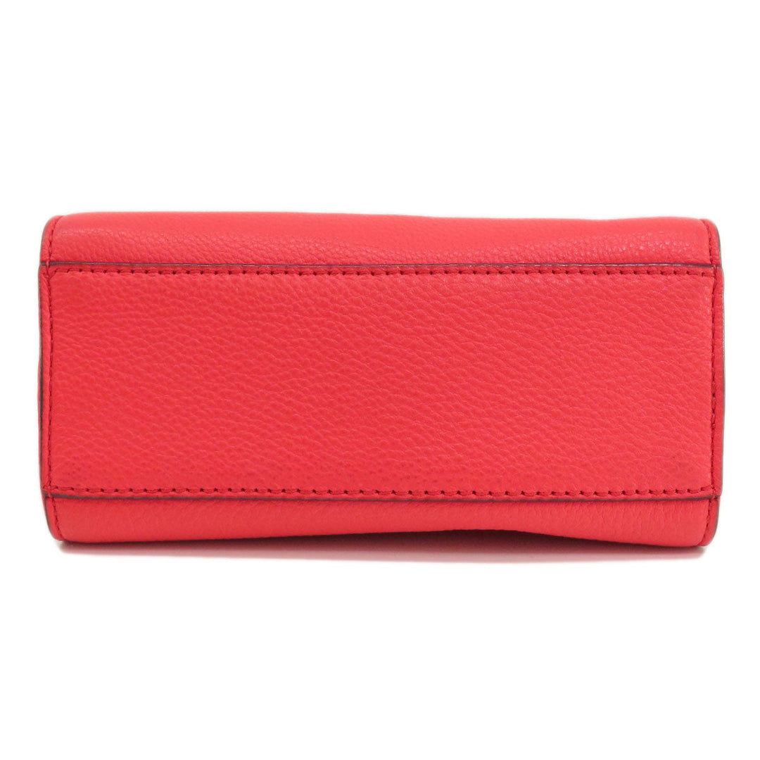 Kate Spade Handbag leather Red 2WAY Women Used Authentic