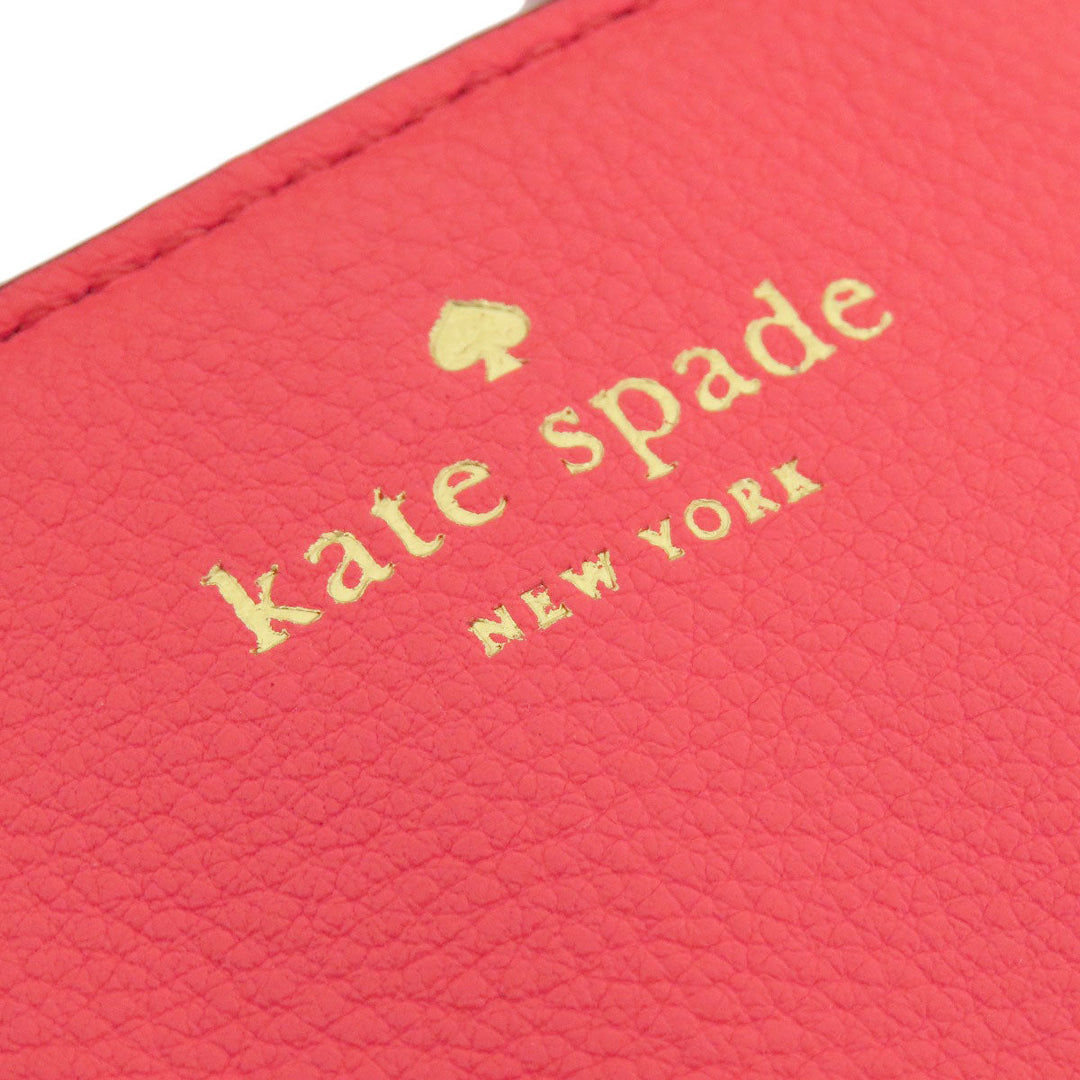 Kate Spade Handbag leather Red 2WAY Women Used Authentic