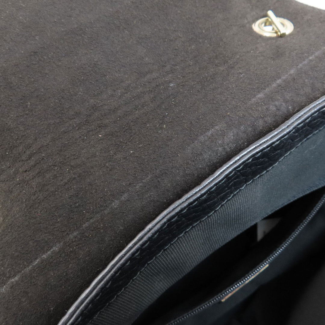 Furla Backpack leather black logo