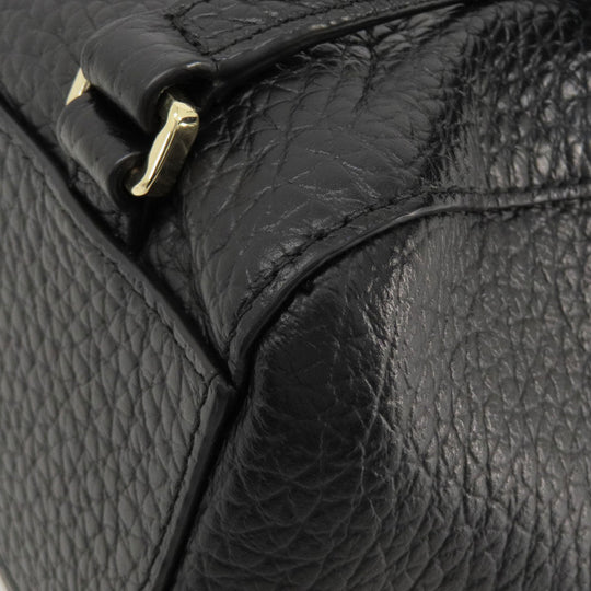 Furla Backpack leather black logo