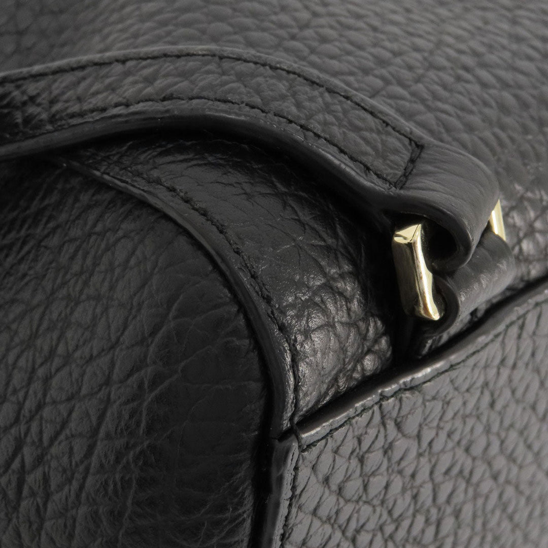 Furla Backpack leather black logo
