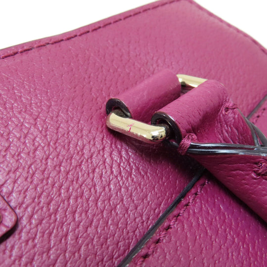 Kate Spade Handbag leather purple 2WAY Women Used Authentic