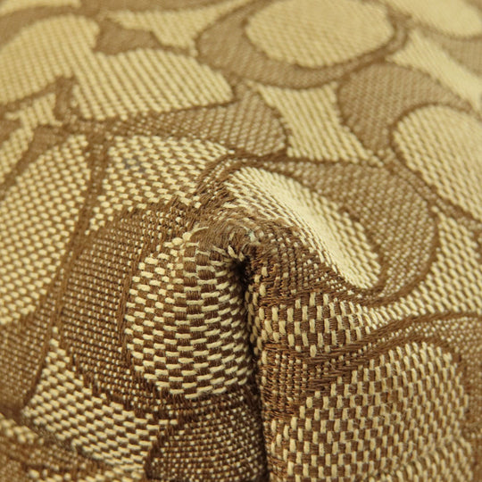 COACH Shoulder Bag F58285 canvas beige Signature