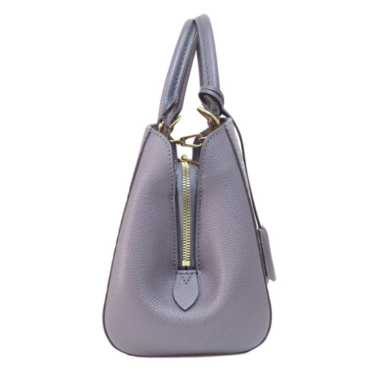 LOUIS VUITTON Handbag M51727 Ann Platt gray Montaigne BB Green Silver Women Used Authentic