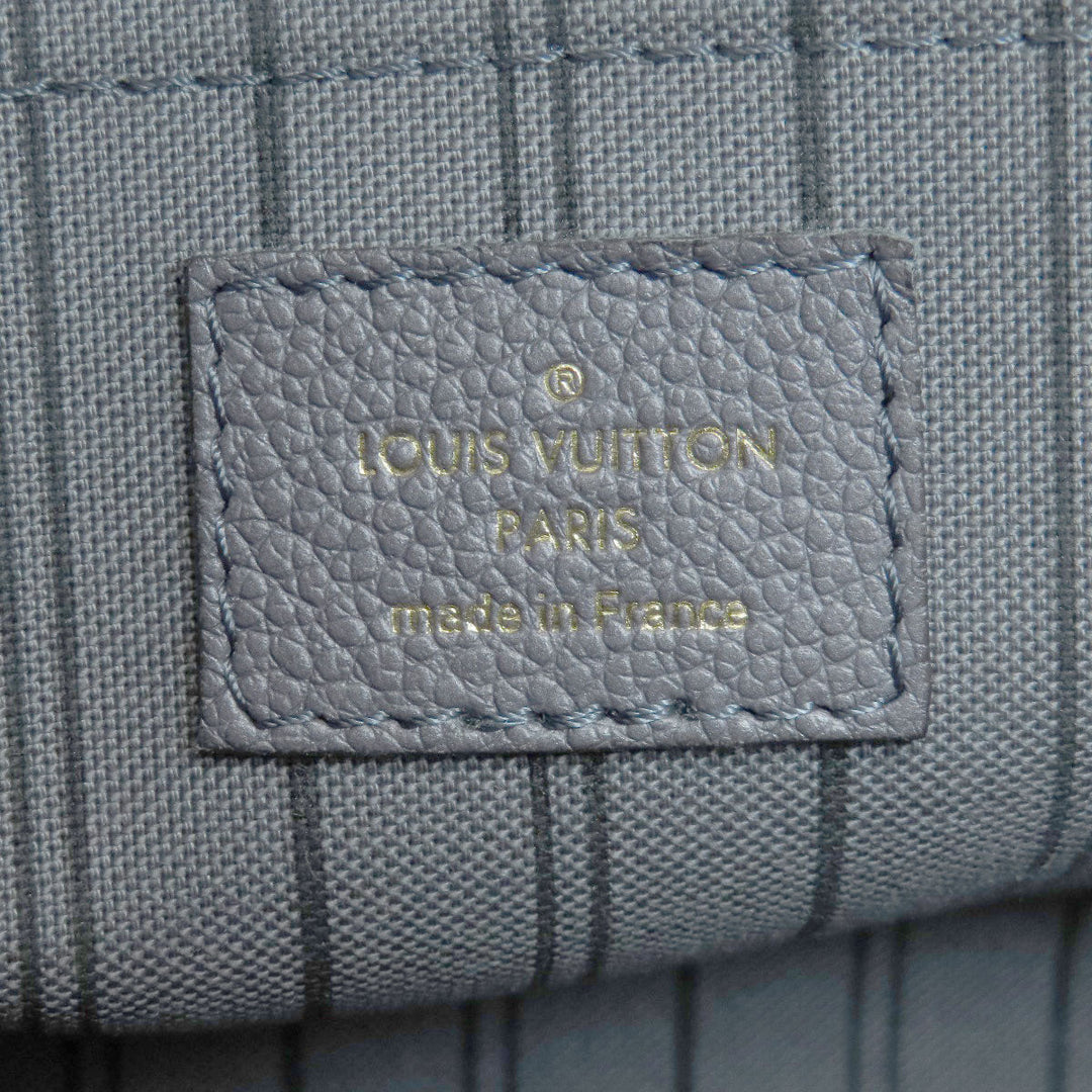 LOUIS VUITTON Handbag M51727 Ann Platt gray Montaigne BB Green Silver Women Used Authentic