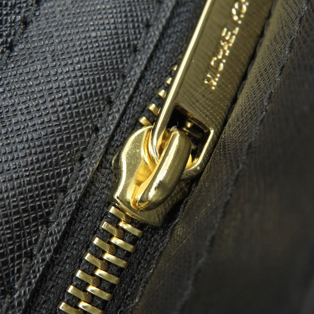 MICHAEL KORS Handbag leather black 2WAY Women Used Authentic