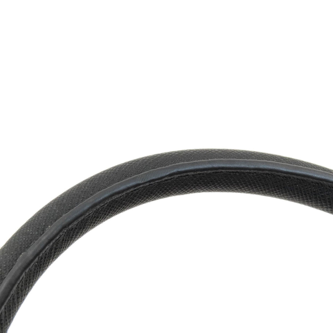 MICHAEL KORS Handbag leather black 2WAY Women Used Authentic