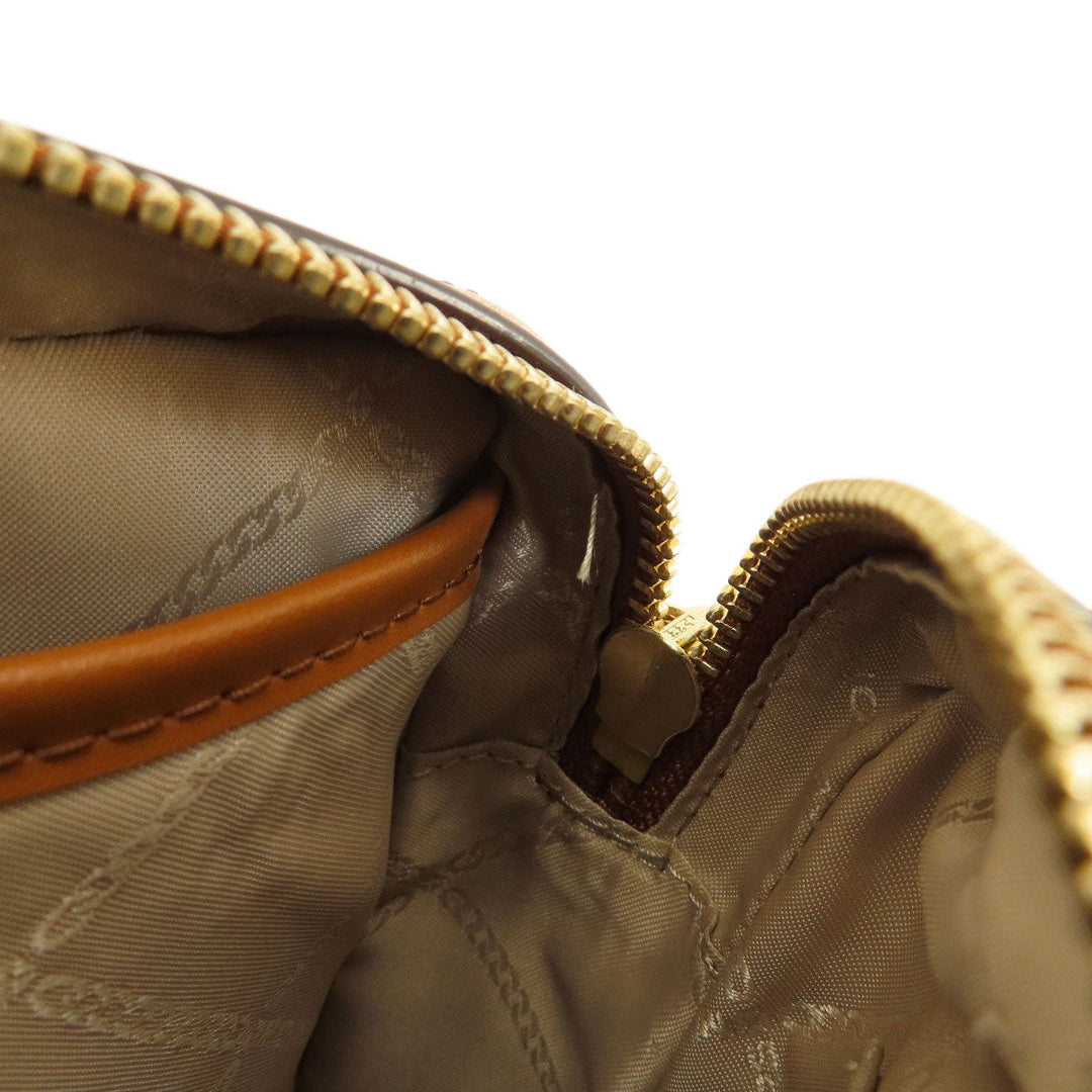 MICHAEL KORS Shoulder Bag canvas Brown Long shoulder