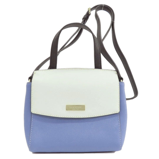 Kate Spade Shoulder Bag PVC multicolor logo bicolor 2WAY Women Used Authentic