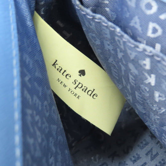 Kate Spade Shoulder Bag PVC multicolor logo bicolor 2WAY Women Used Authentic