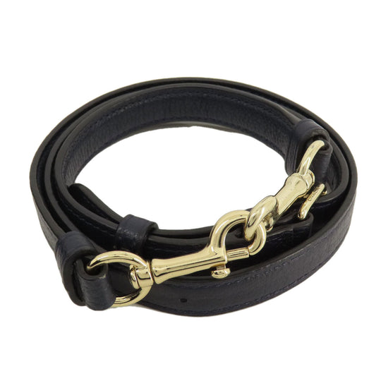 COACH Shoulder Bag 36762 leather Navy 2WAY