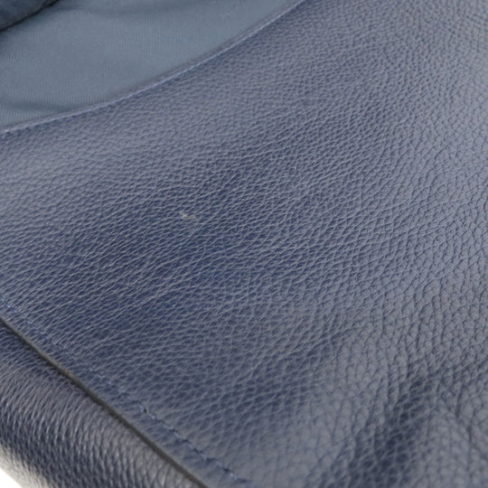 COACH Shoulder Bag 36762 leather Navy 2WAY