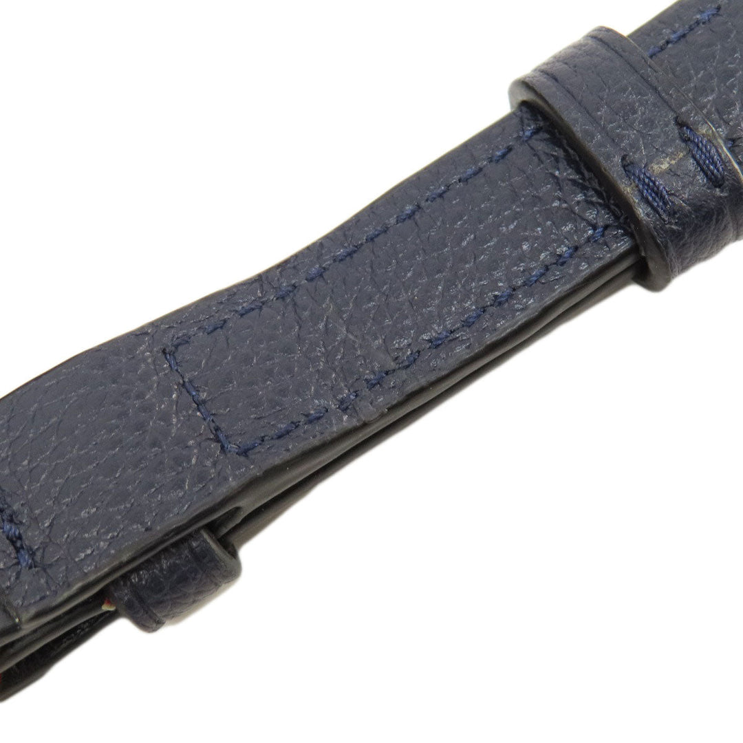 COACH Shoulder Bag 36762 leather Navy 2WAY