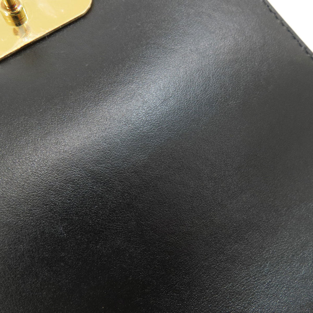 Chloe Shoulder Bag leather black Chloe C 2WAY