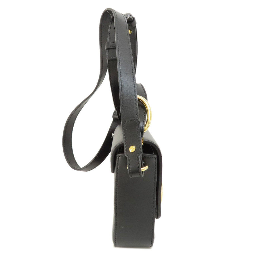 Chloe Shoulder Bag leather black Chloe C 2WAY