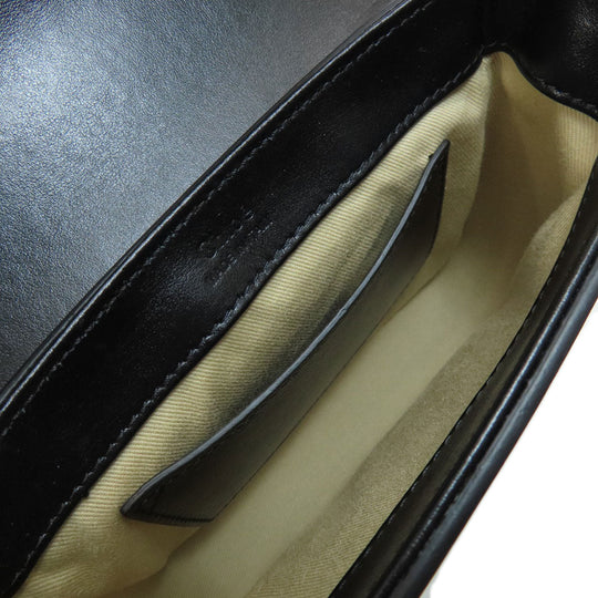 Chloe Shoulder Bag leather black Chloe C 2WAY