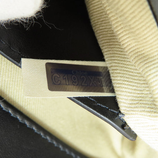 Chloe Shoulder Bag leather black Chloe C 2WAY