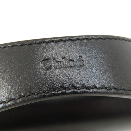 Chloe Shoulder Bag leather black Chloe C 2WAY