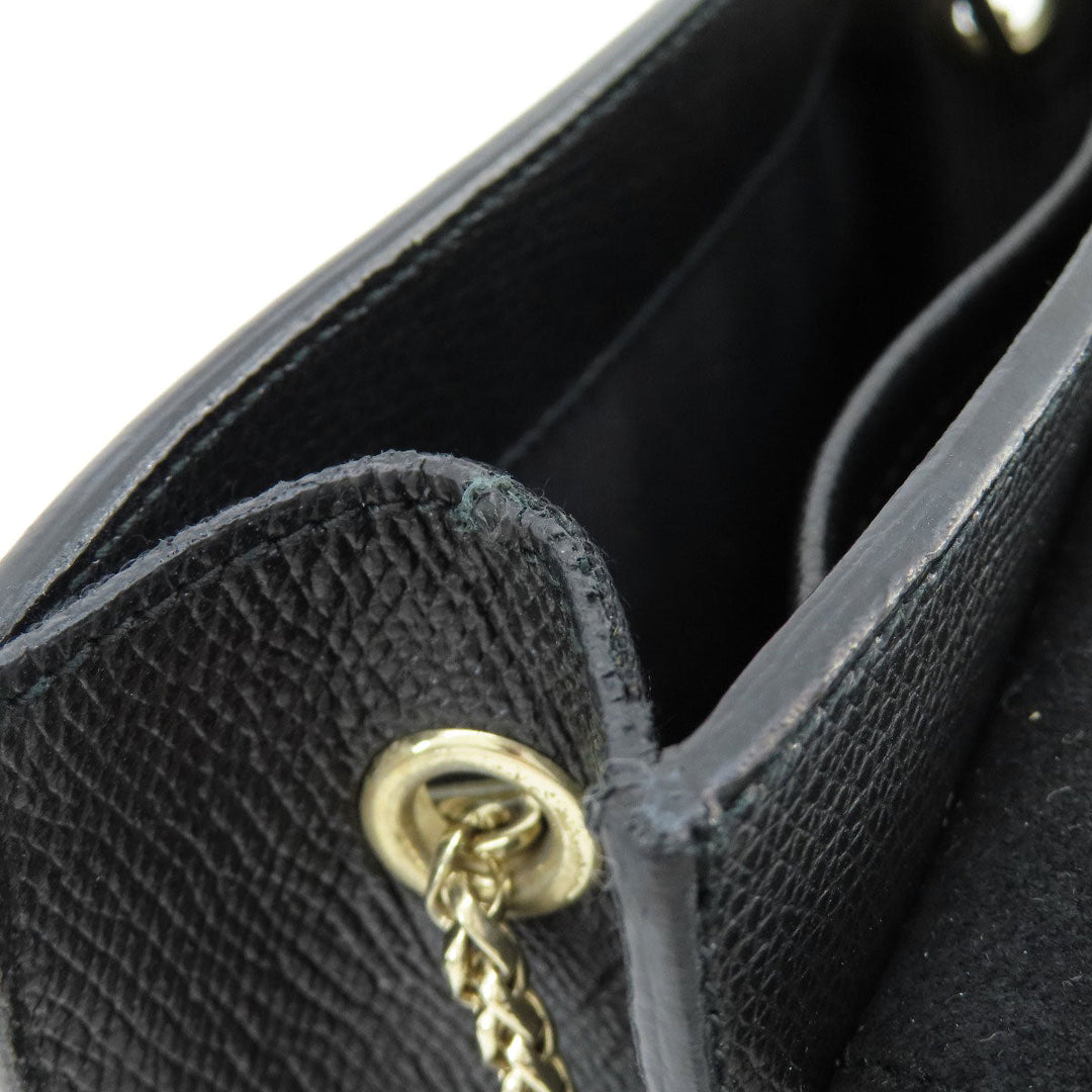Furla Shoulder Bag PVC black metropolis Women Used Authentic
