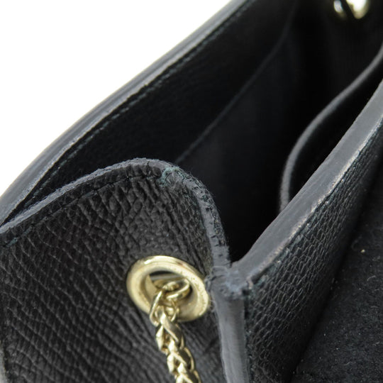 Furla Shoulder Bag PVC black metropolis Women Used Authentic