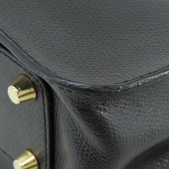 Furla Shoulder Bag PVC black metropolis Women Used Authentic