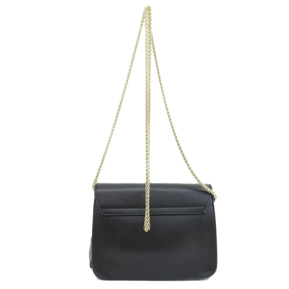 Furla Shoulder Bag PVC black metropolis Women Used Authentic