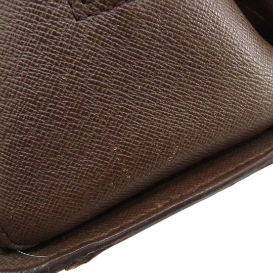 LOUIS VUITTON Handbag N51155 Damier canvas Brown Triana Damier Ebene