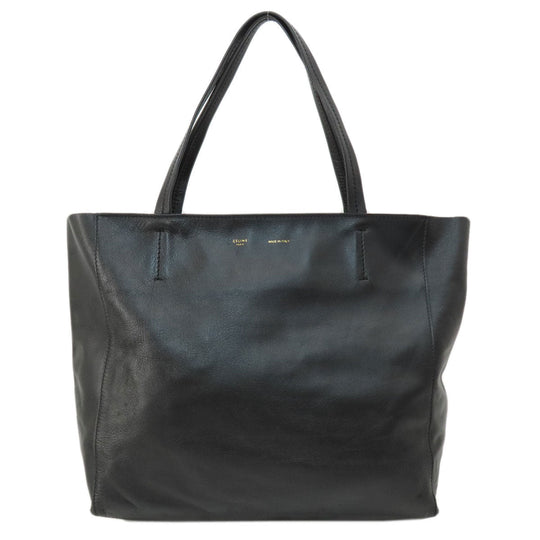 CELINE Tote Bag leather black Horizontalkava