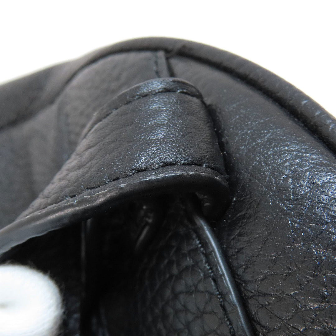 MICHAEL KORS Backpack leather black Studs Women Used Authentic