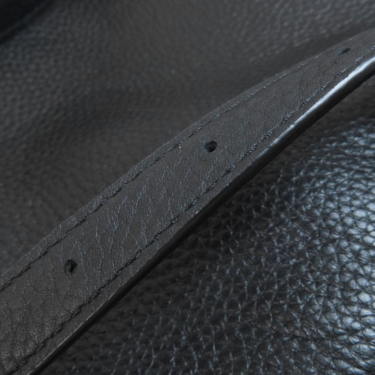 MICHAEL KORS Backpack leather black Studs Women Used Authentic