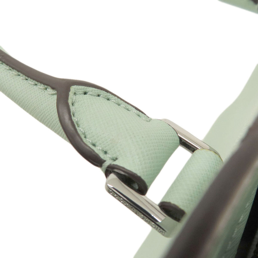 MICHAEL KORS Handbag leather mint 2WAY Women Used Authentic