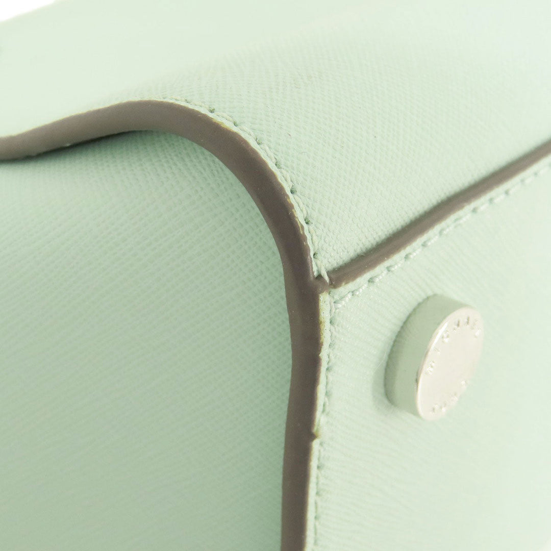 MICHAEL KORS Handbag leather mint 2WAY Women Used Authentic