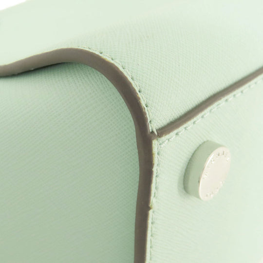 MICHAEL KORS Handbag leather mint 2WAY Women Used Authentic