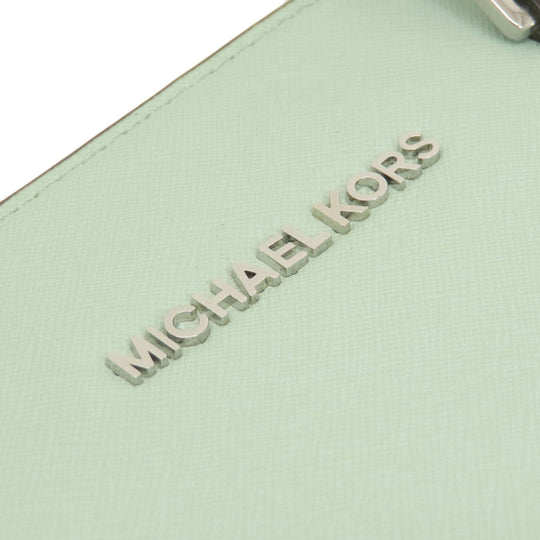 MICHAEL KORS Handbag leather mint 2WAY Women Used Authentic