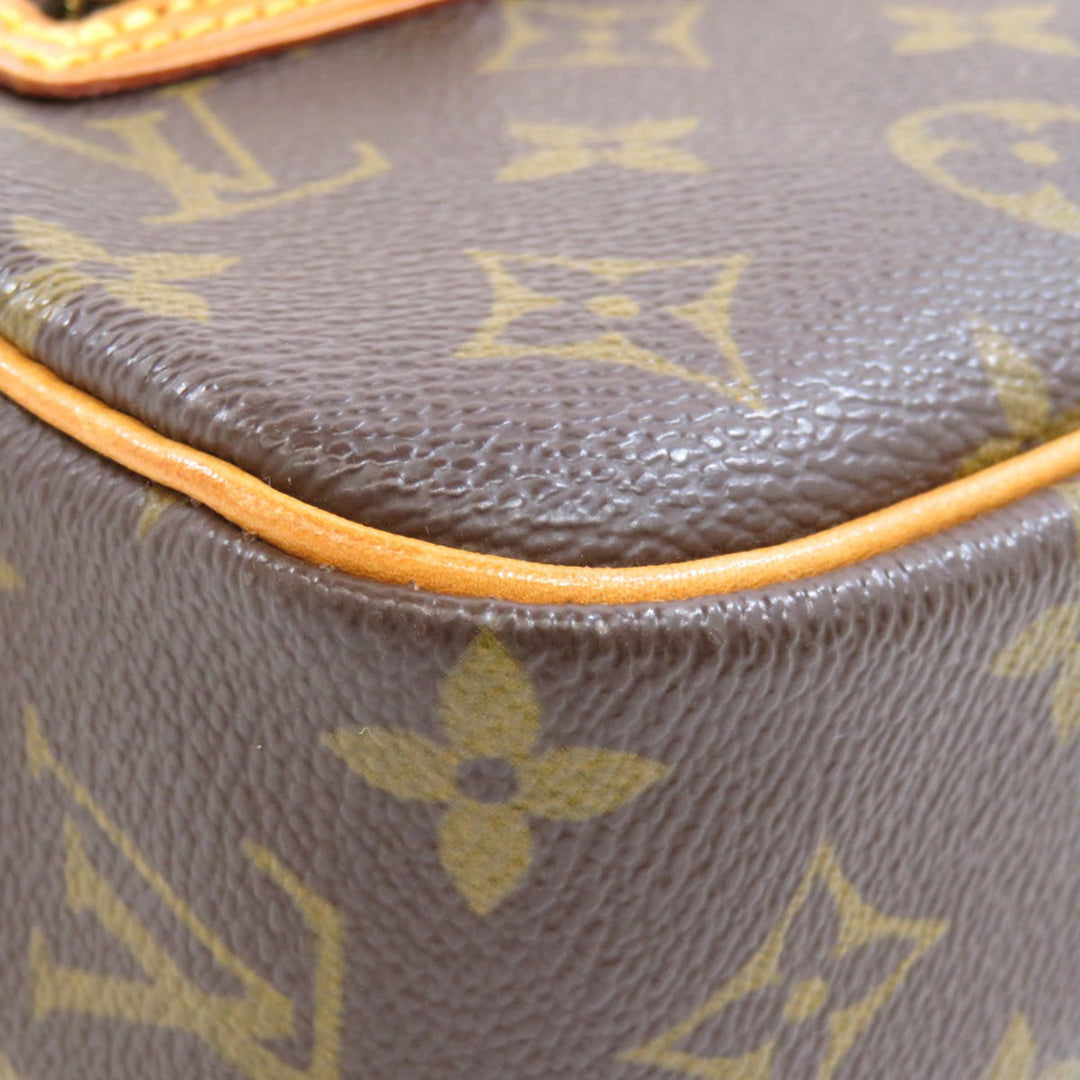 LOUIS VUITTON Handbag M51183 Monogram canvas Brown Pochette Cite Women Used Authentic