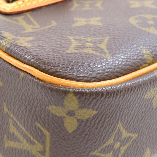 LOUIS VUITTON Handbag M51183 Monogram canvas Brown Pochette Cite Women Used Authentic