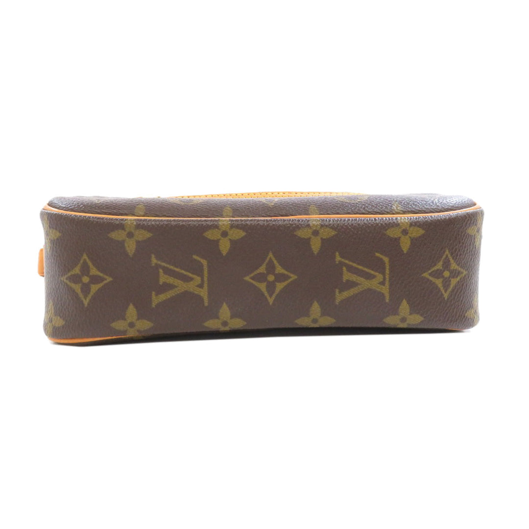 LOUIS VUITTON Handbag M51183 Monogram canvas Brown Pochette Cite Women Used Authentic