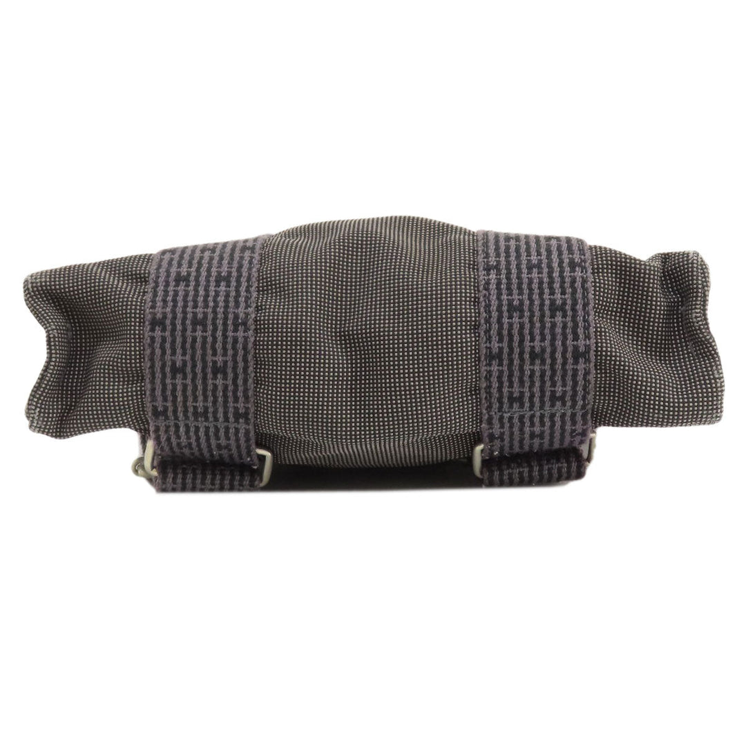 HERMES Backpack canvas gray Her Line add PM