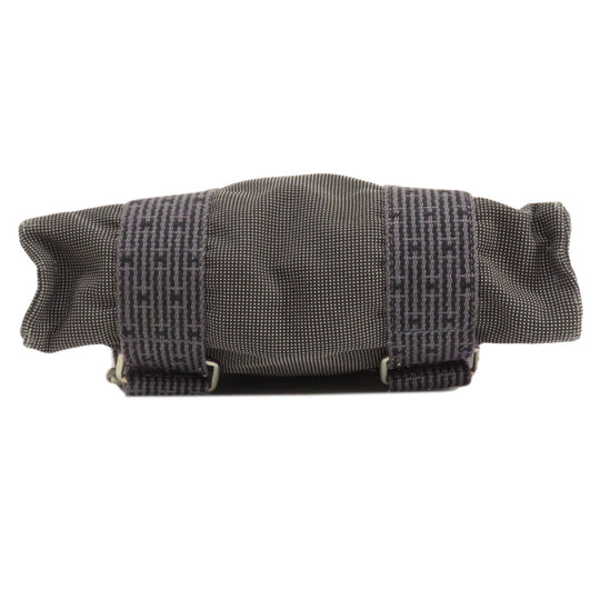 HERMES Backpack canvas gray Her Line add PM