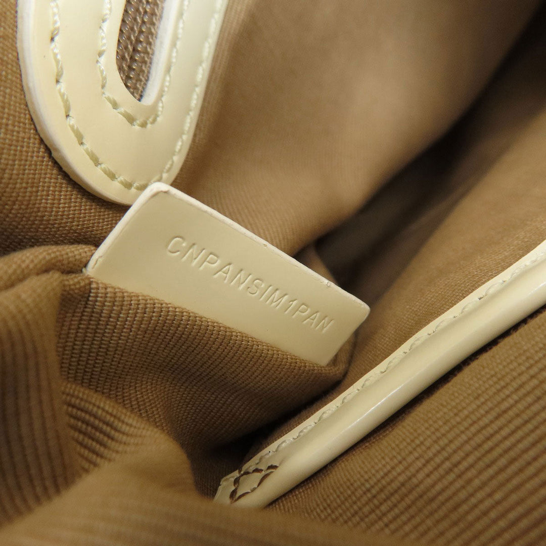 BURBERRY Shoulder Bag PVC beige Nova Check Women Used Authentic