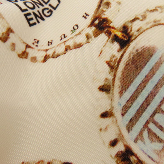 BURBERRY Tote Bag Nylon white Bottle Cap Print