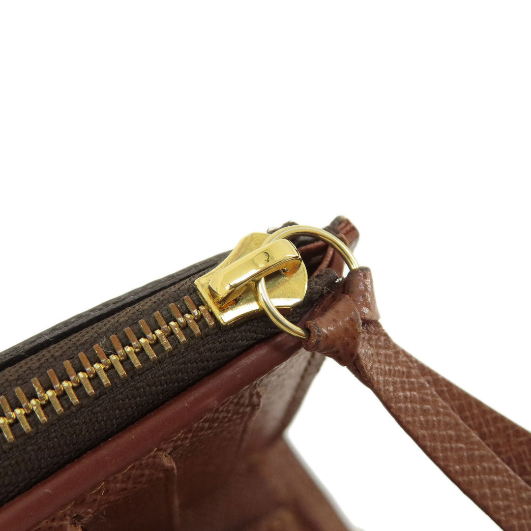 LOUIS VUITTON Bifold Wallet M62472 Monogram canvas Brown Portefeuille Victorine