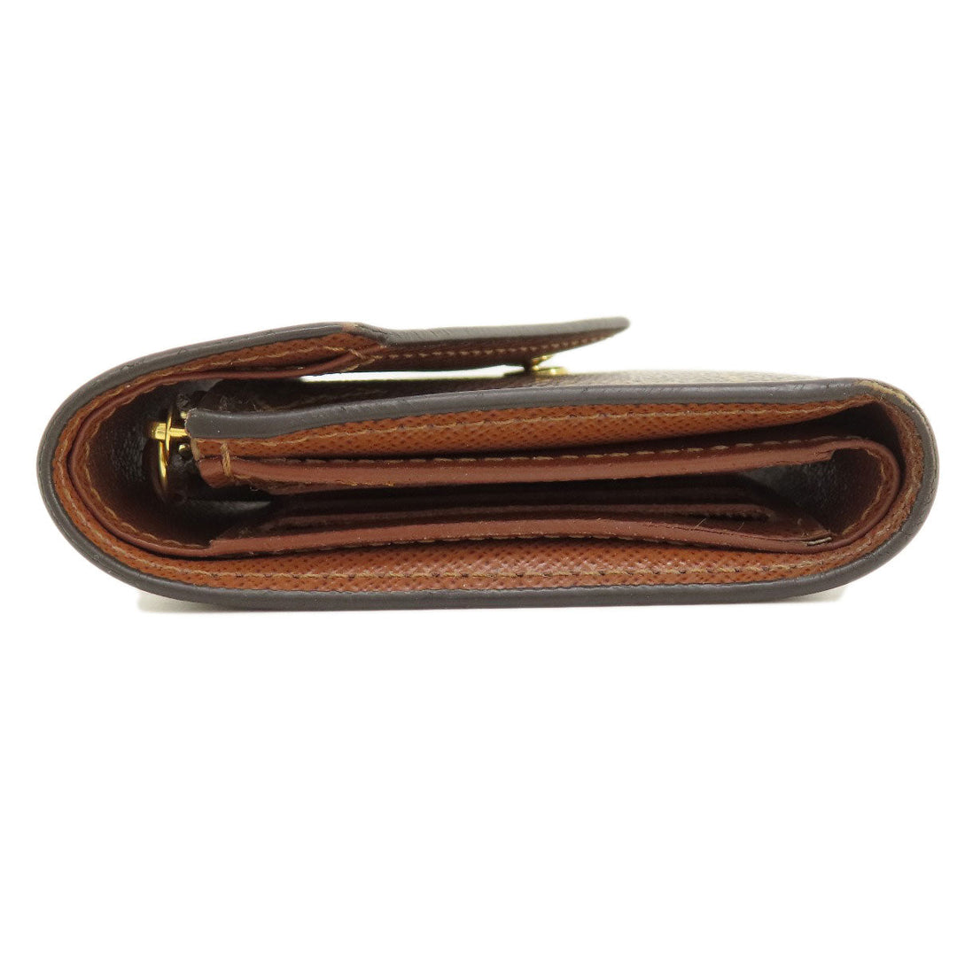 LOUIS VUITTON Bifold Wallet M62472 Monogram canvas Brown Portefeuille Victorine