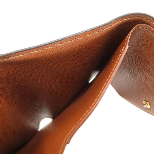 LOUIS VUITTON Bifold Wallet M62472 Monogram canvas Brown Portefeuille Victorine