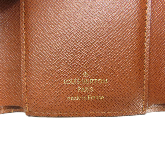 LOUIS VUITTON Bifold Wallet M62472 Monogram canvas Brown Portefeuille Victorine