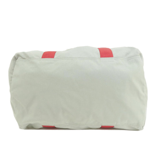 PRADA Boston Duffel bag Nylon gray Prada Sport Luna Rossa Women Used Authentic