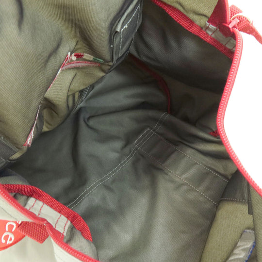 PRADA Boston Duffel bag Nylon gray Prada Sport Luna Rossa Women Used Authentic