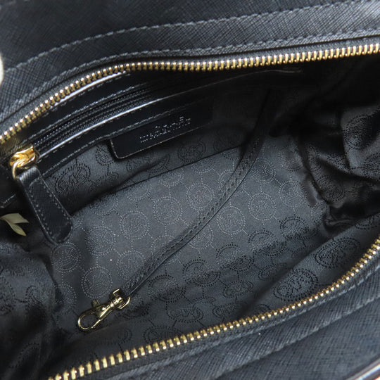 MICHAEL KORS Shoulder Bag PVC black Studs Women Used Authentic