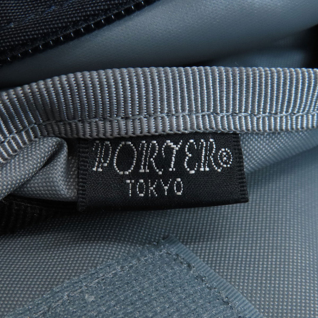 PORTER Tote Bag Nylon Navy logo Women Used Authentic