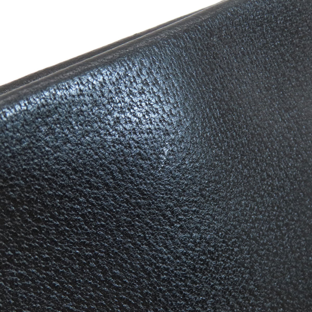 BALLY Tote Bag leather black Simple design